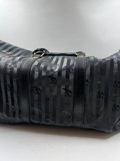 Reisetasche, Maison Mollerus, schwarz