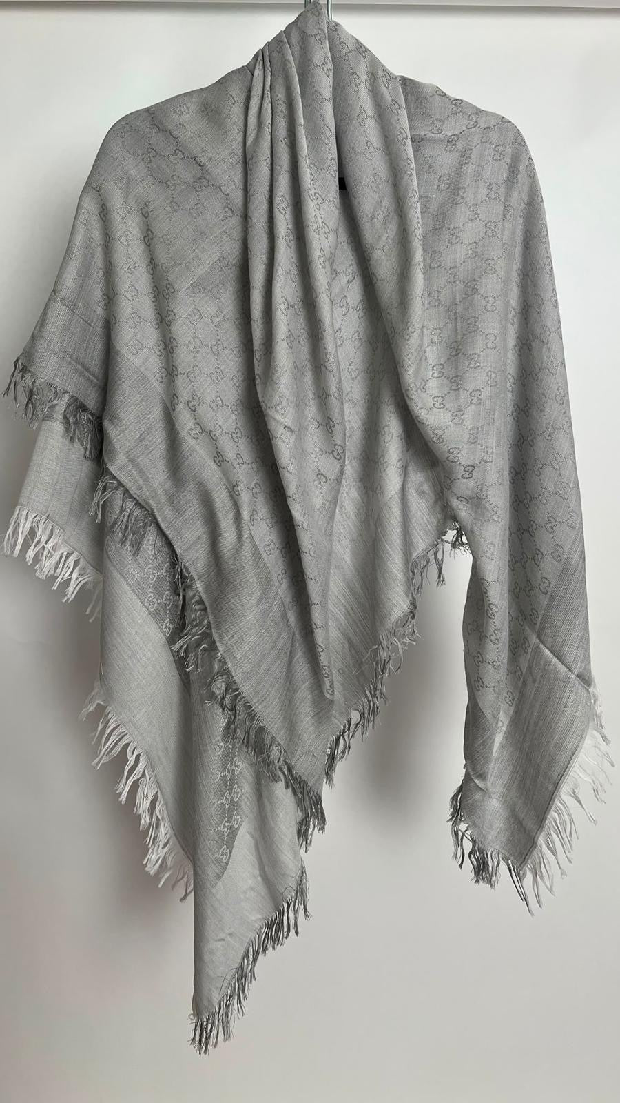 Schal, Gucci, grau