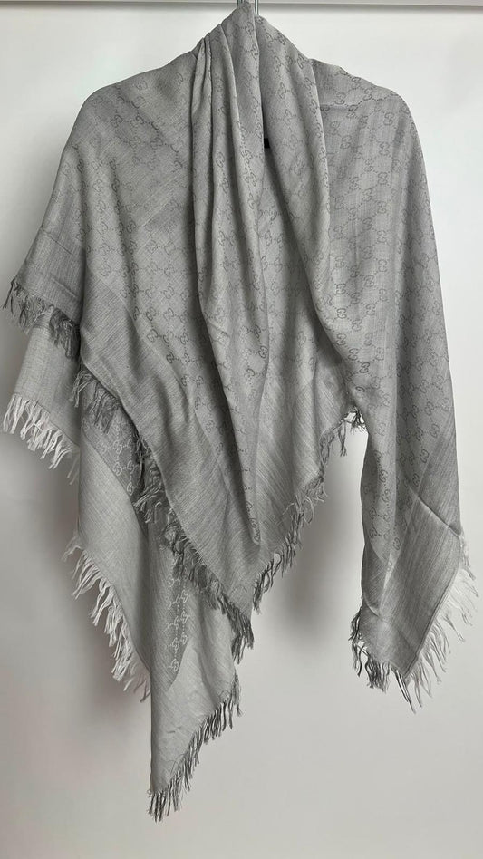 Schal, Gucci, grau