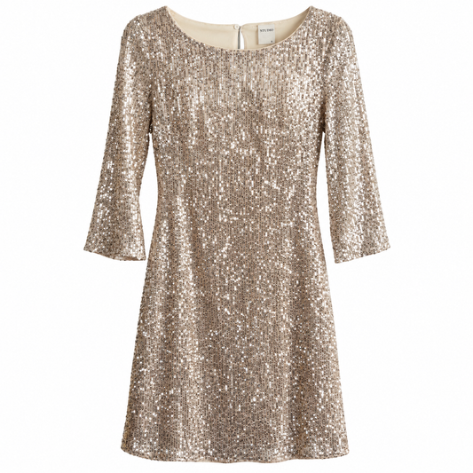 Kleid, Studio, Silber