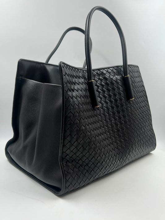 Tote Bag, Bottega Veneta, schwarz