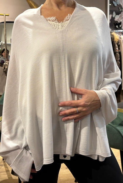 Leichter Poncho