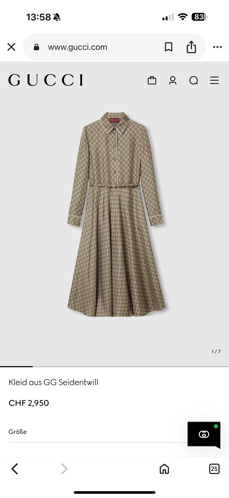 Kleid mit Gürtel