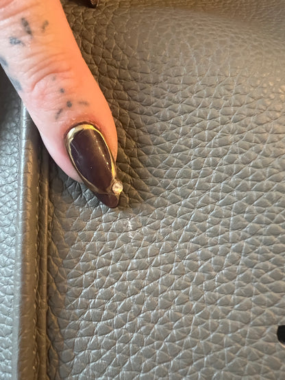 Tasche, Hermès, grau