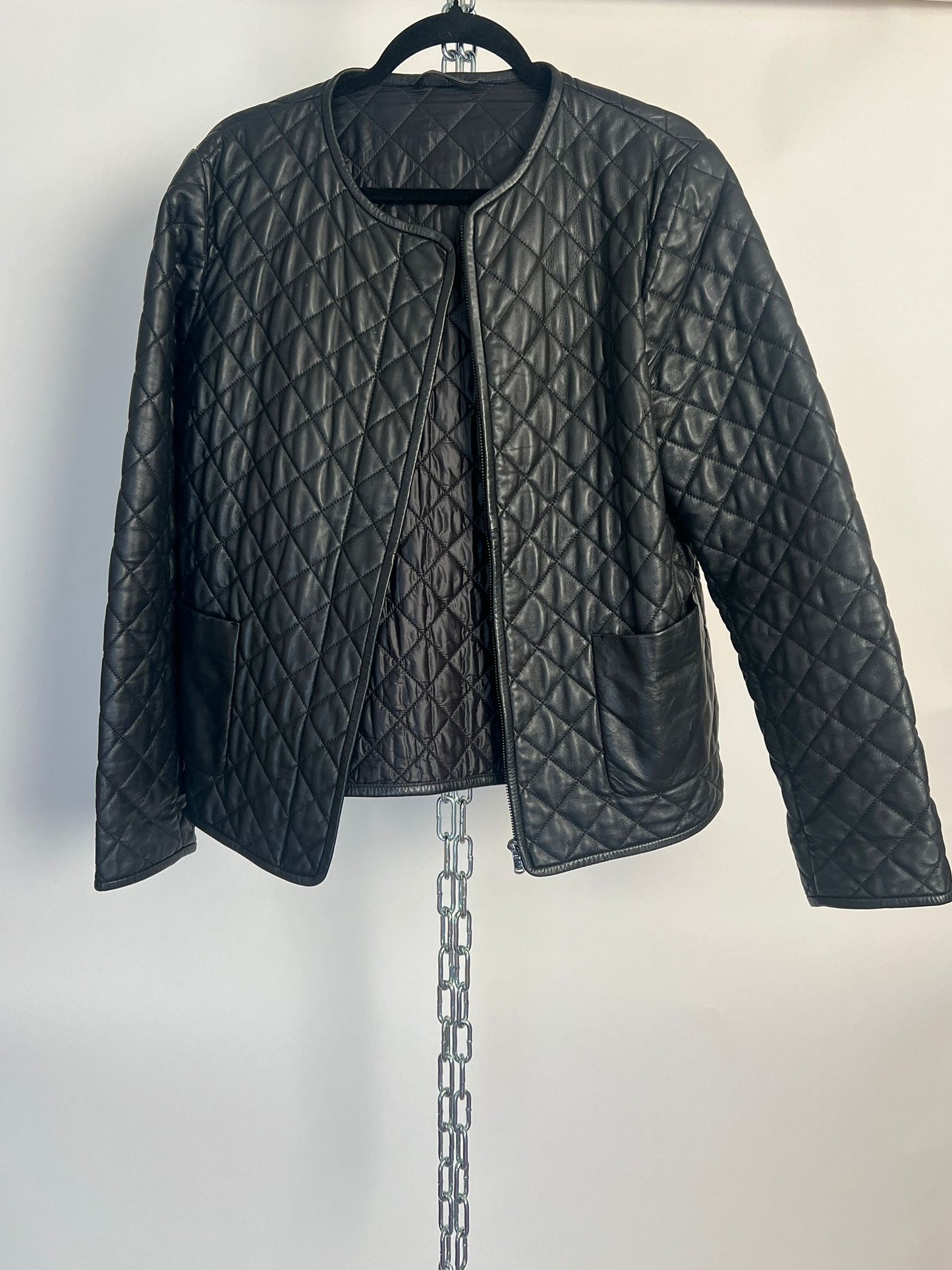 Lederjacke
