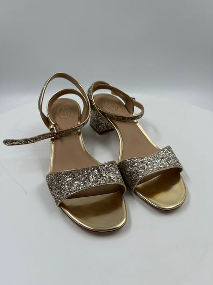 Glitzer-Sandalen