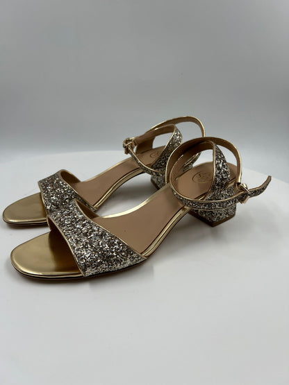 Glitzer-Sandalen