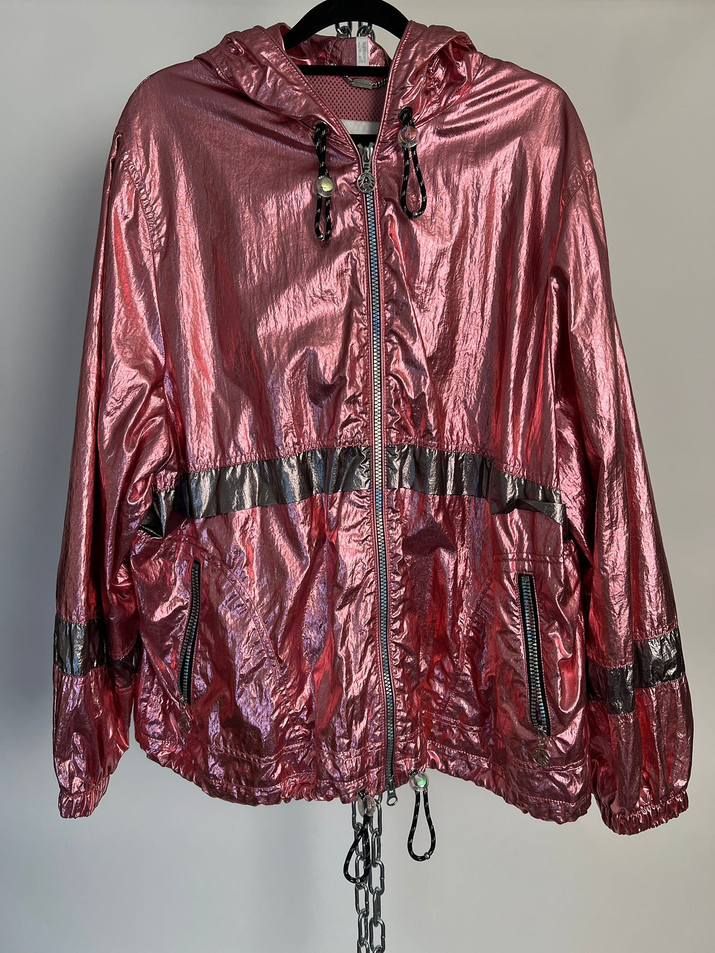 Jacke / Blouson metallic