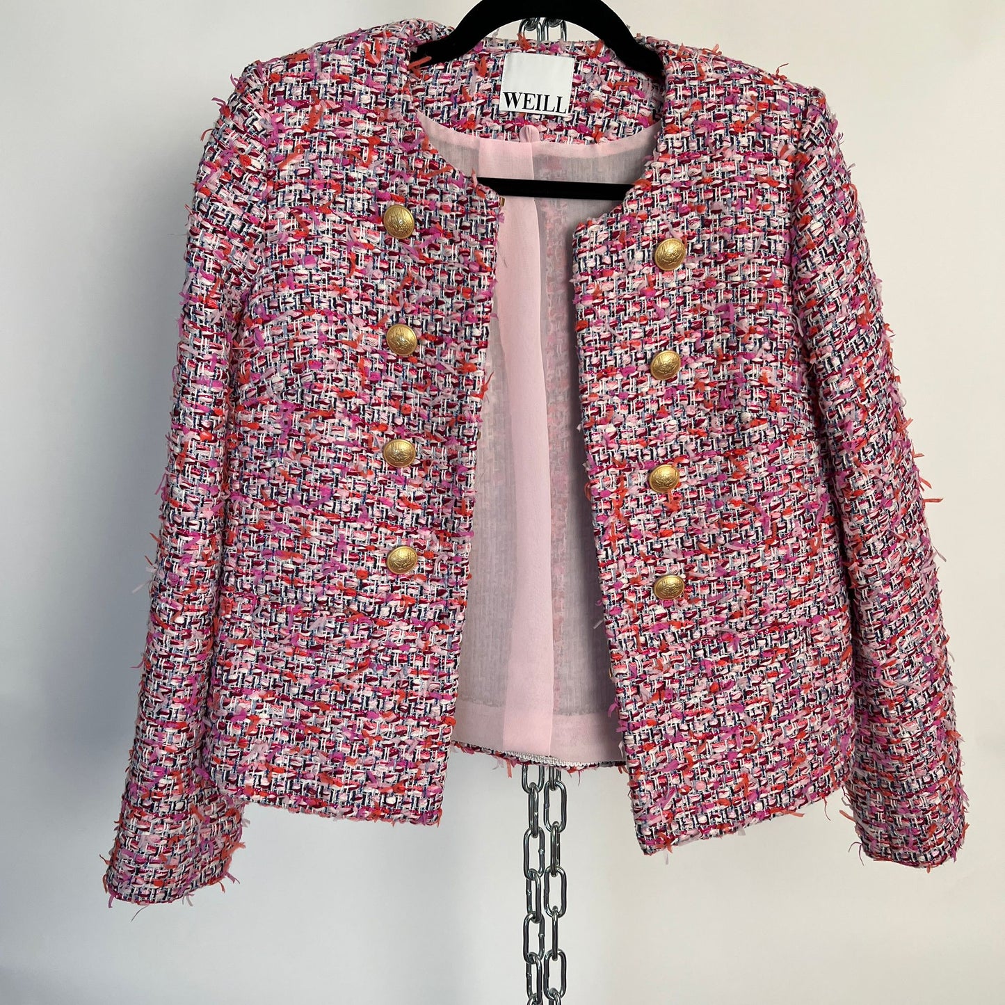 Tweed-Jacke