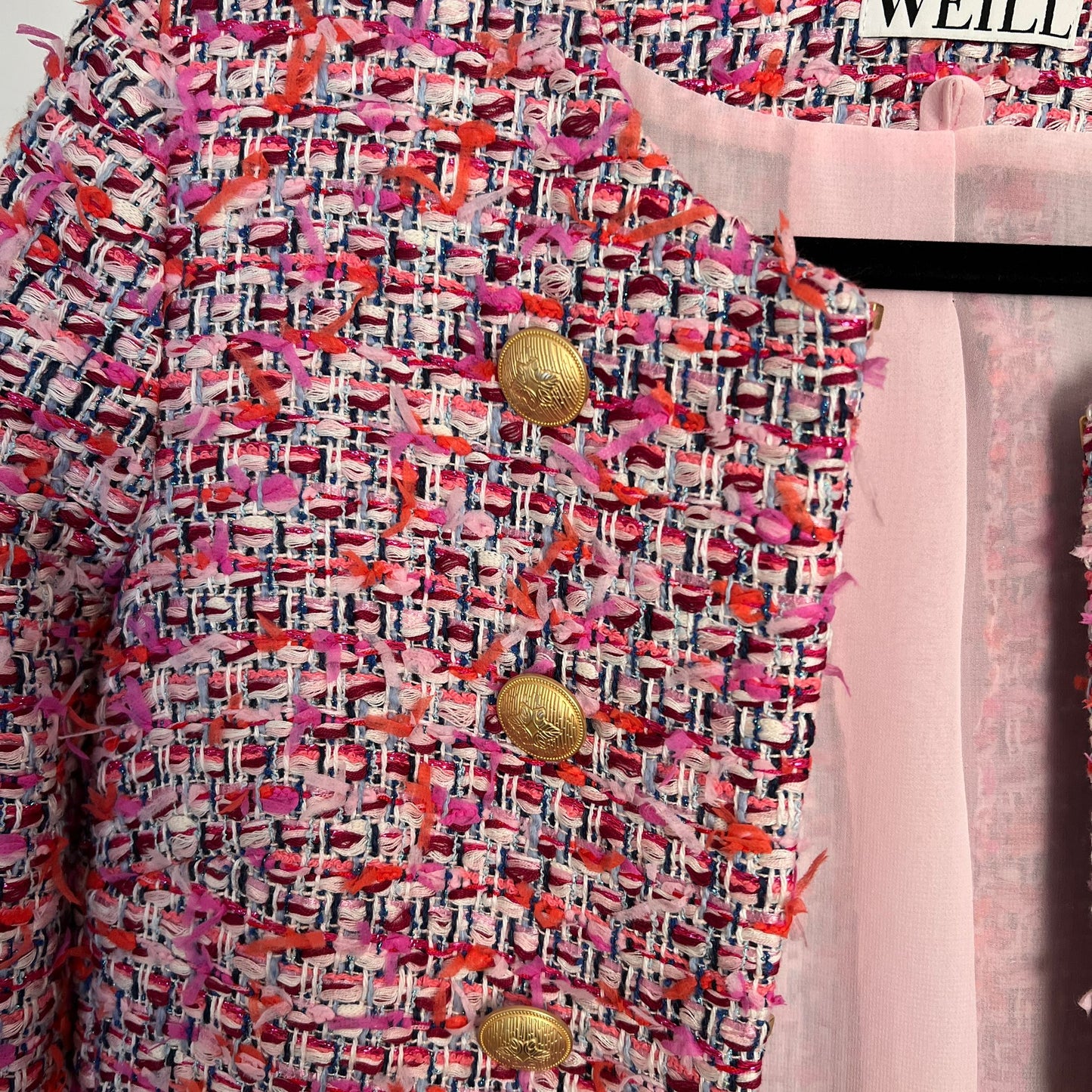 Tweed-Jacke