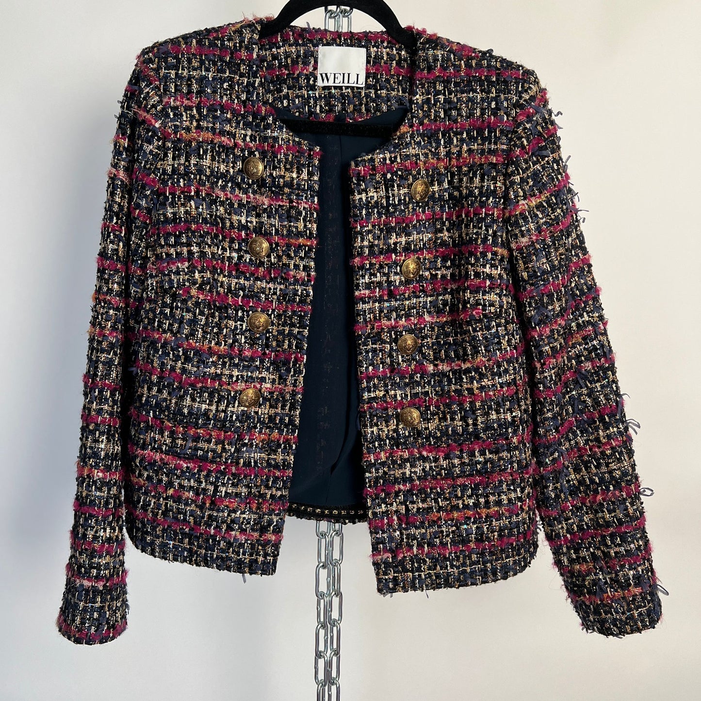 Tweed-Jacke