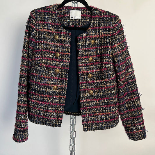 Tweed-Jacke