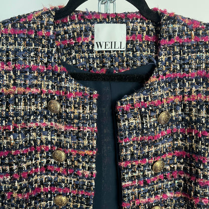 Tweed-Jacke
