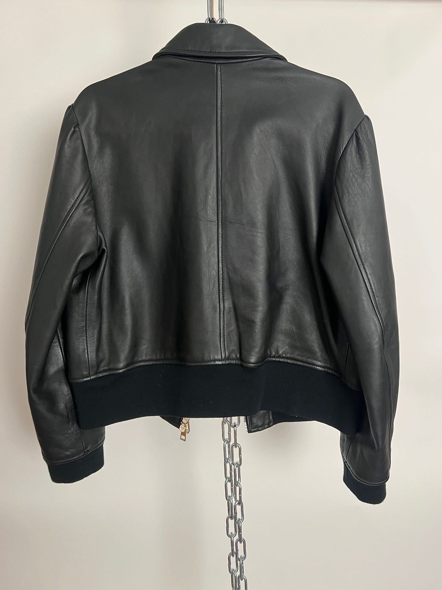 Lederjacke