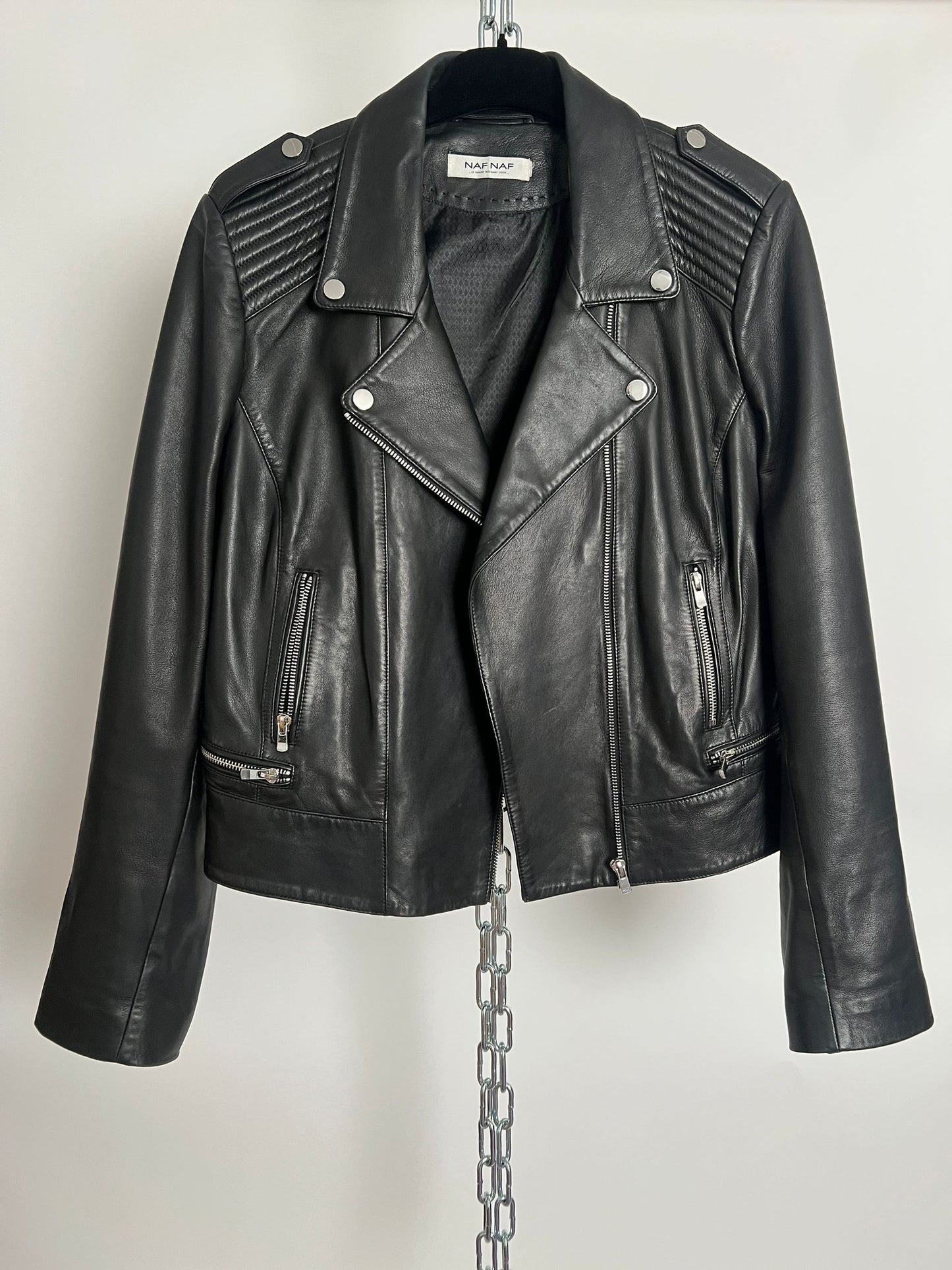 Lederjacke