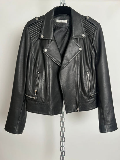 Lederjacke