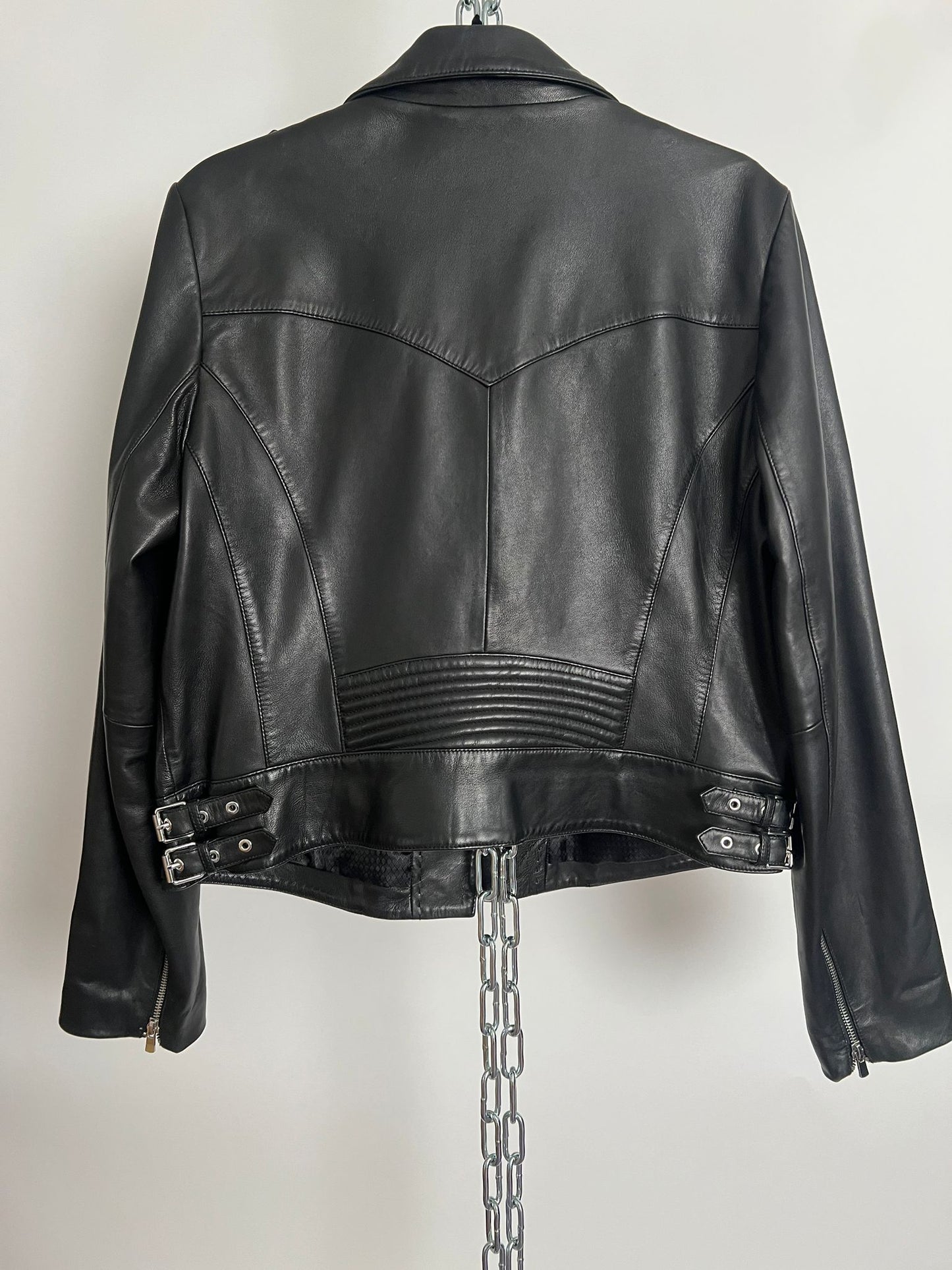 Lederjacke