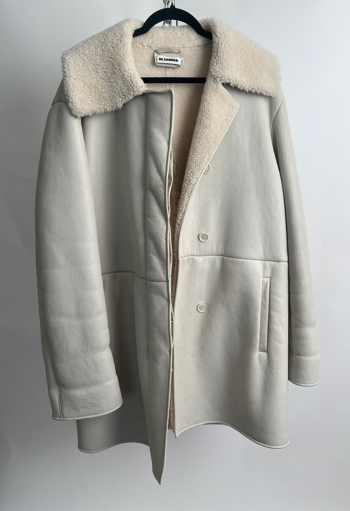 Mantel, Jil Sander, creme