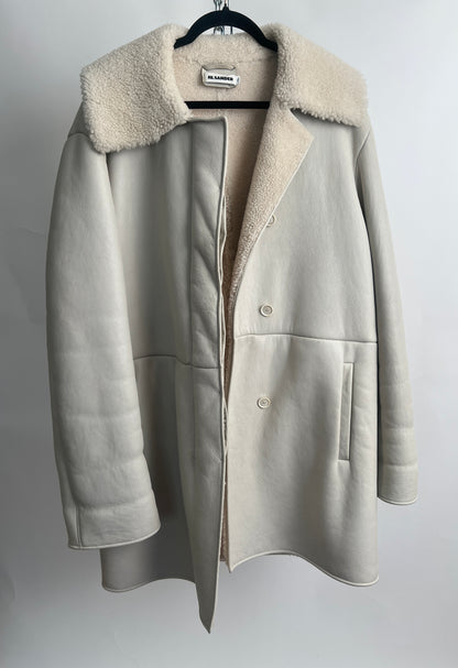 Mantel, Jil Sander, creme