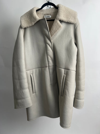 Mantel, Jil Sander, creme
