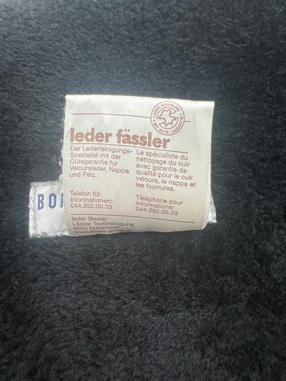 Ledermantel, Bongénie Grieder, schwarz
