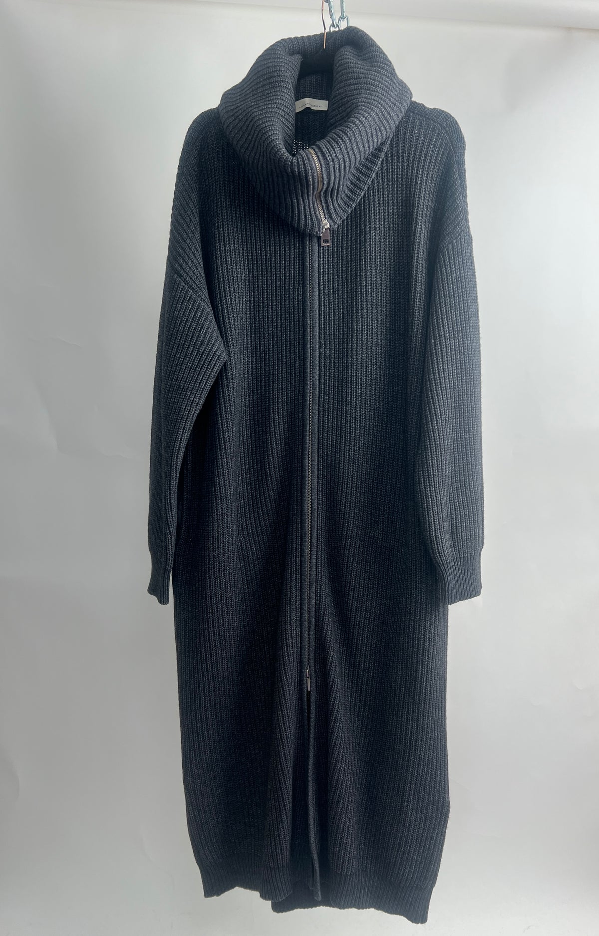Strickmantel, Liviana Conti, grau