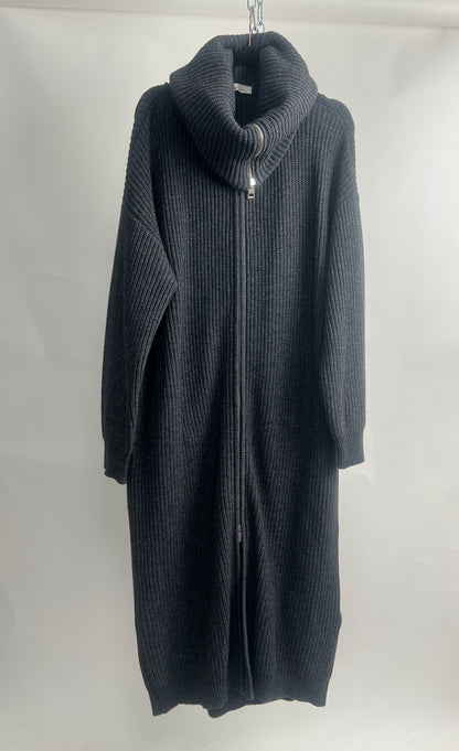 Strickmantel, Liviana Conti, grau