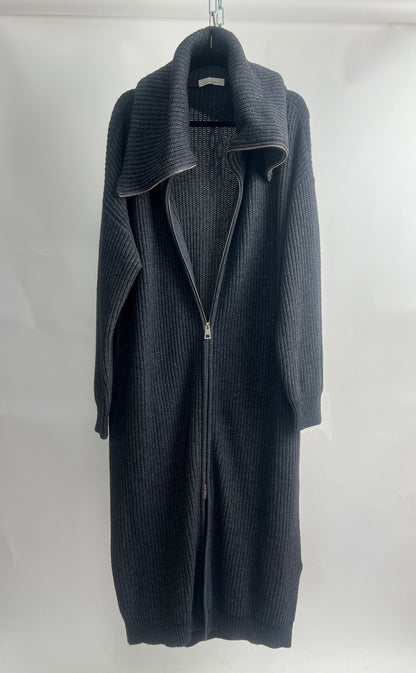 Strickmantel, Liviana Conti, grau