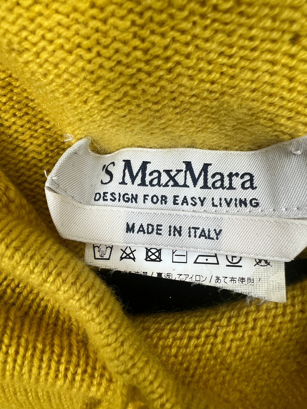 Pullover, MaxMara, gelb