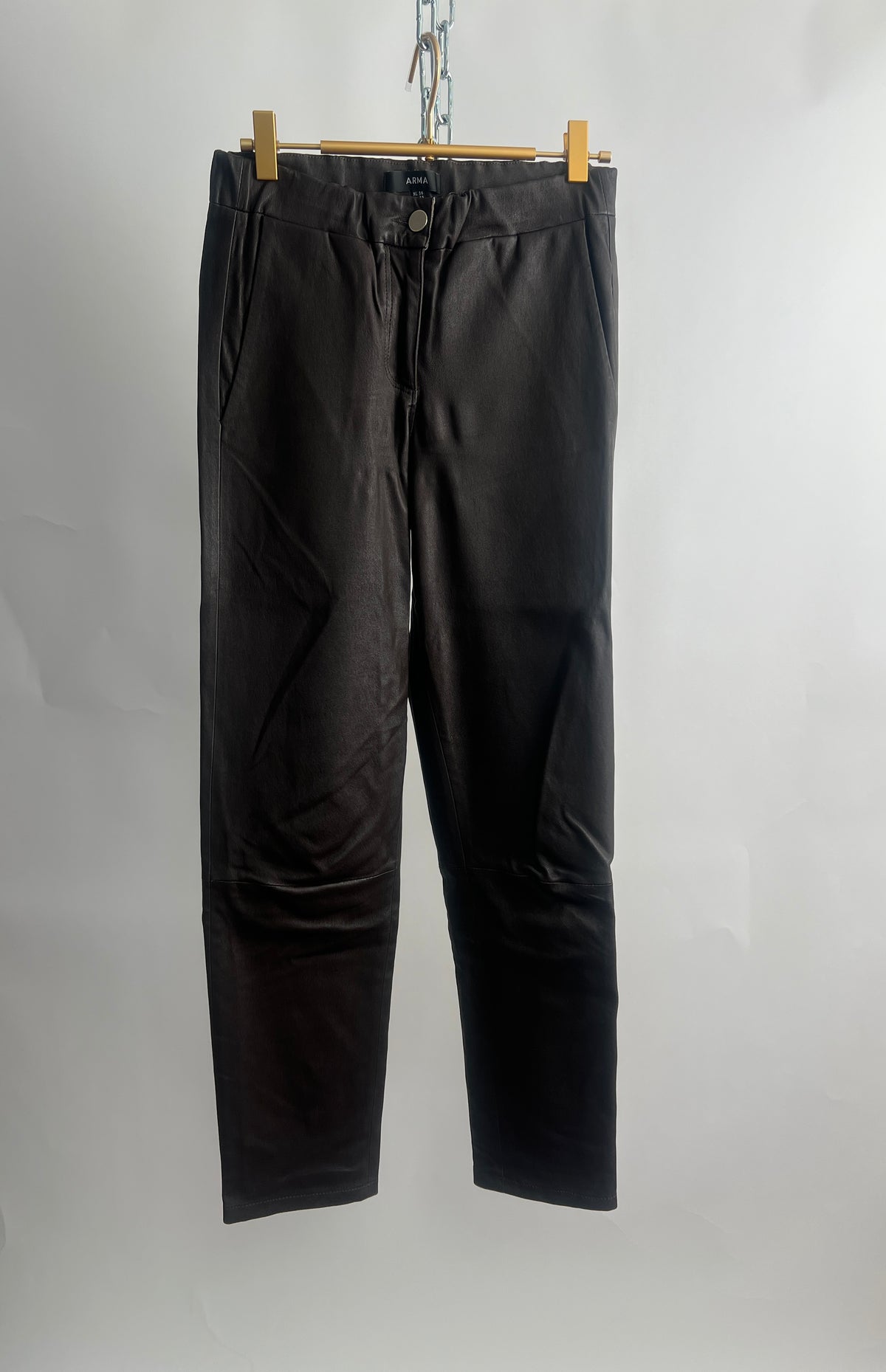 Lederhose, Arma, braun