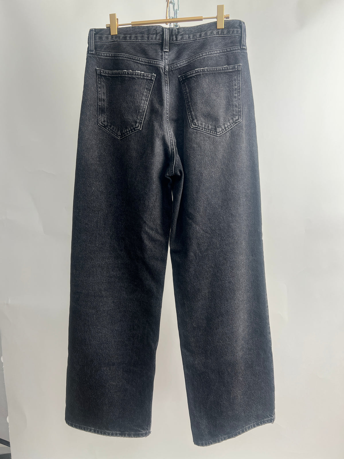 Jeans, Agolde, schwarz