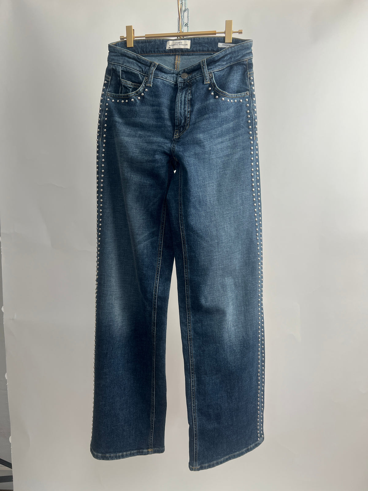 Jeans, Cambio, blau