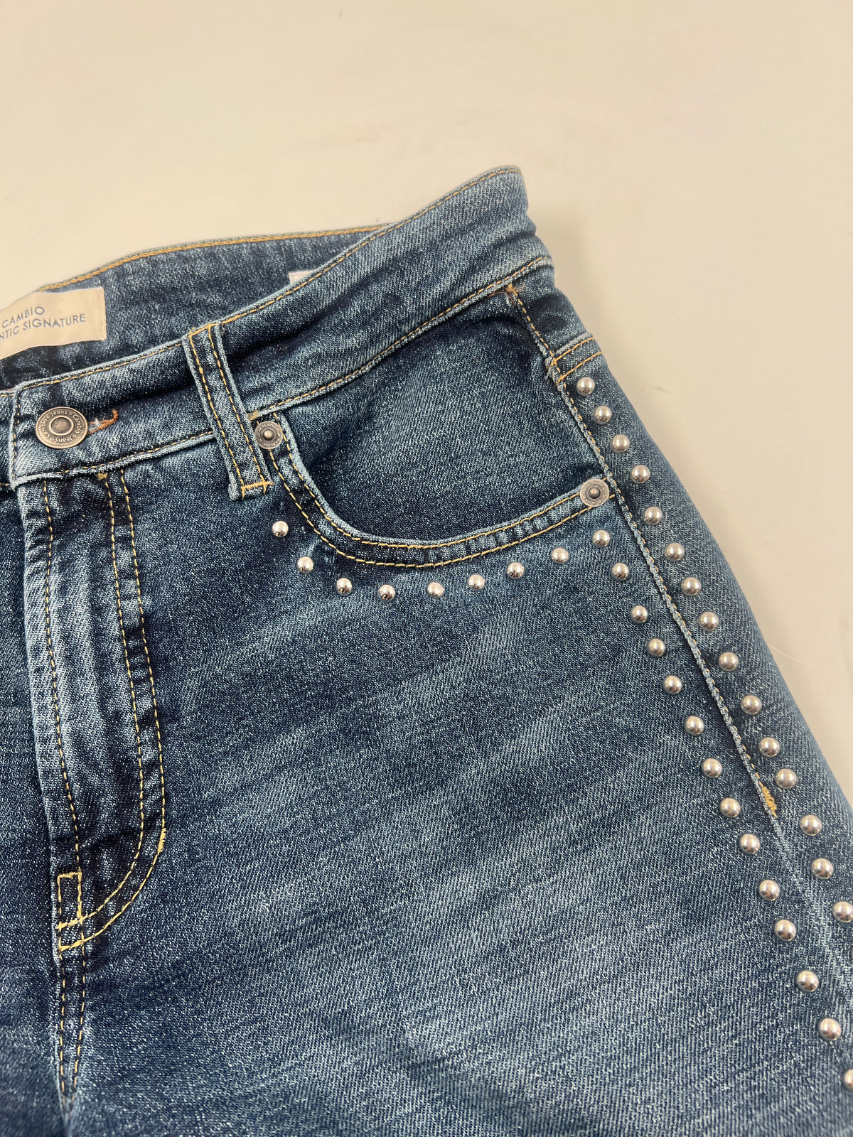 Jeans, Cambio, blau
