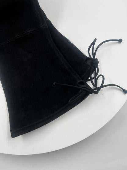 Stiefel, Stuart Weitzman, schwarz