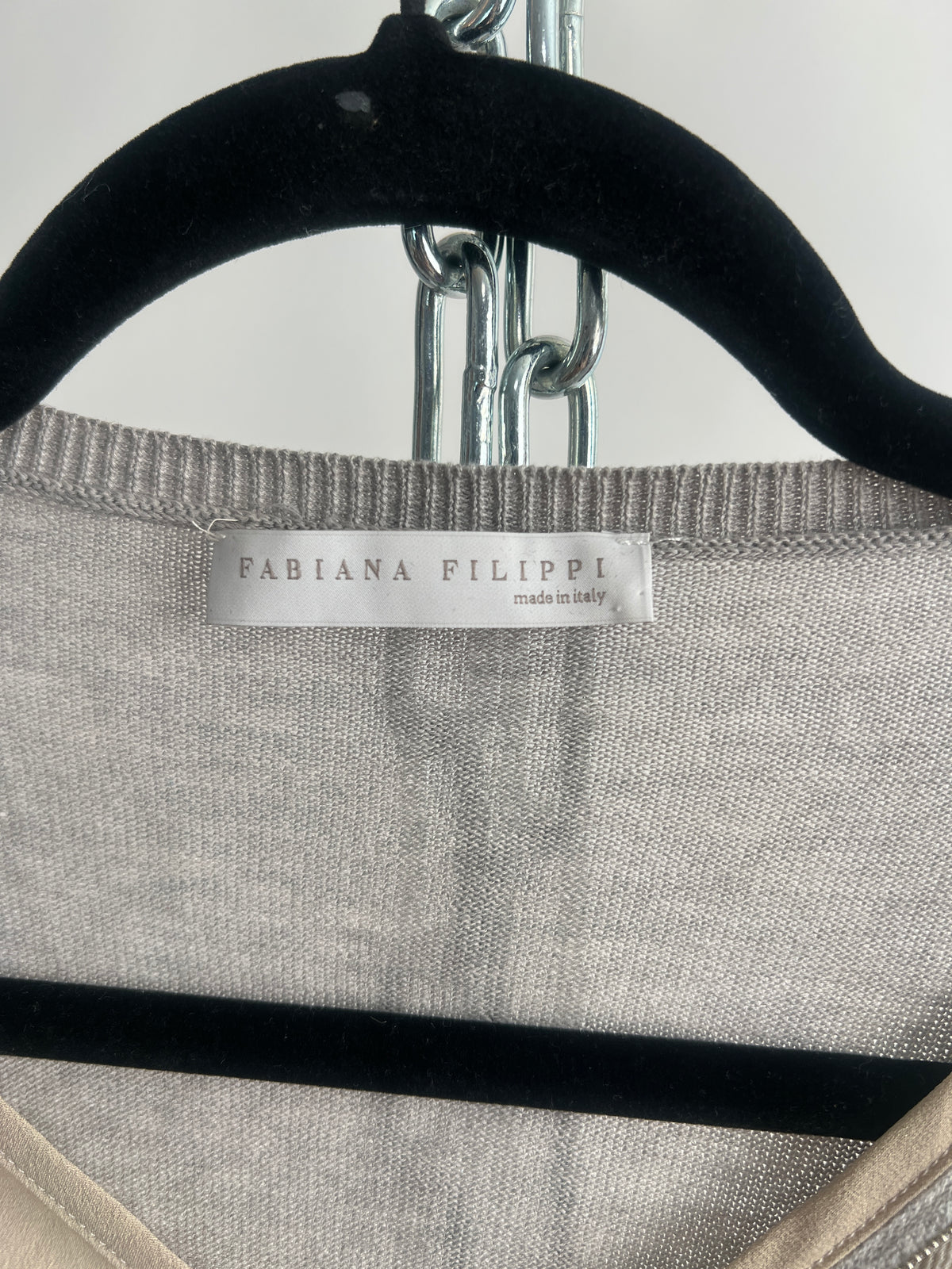 Shirt, Fabiana Filippi, grau
