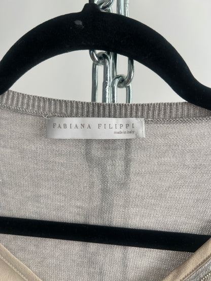 Shirt, Fabiana Filippi, grau