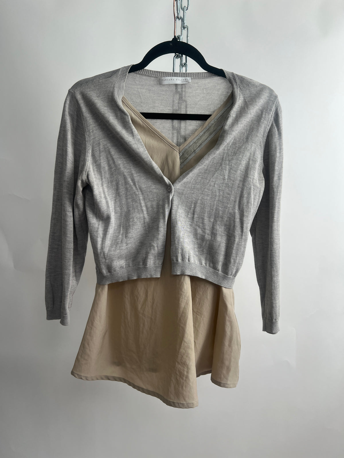 Shirt, Fabiana Filippi, grau