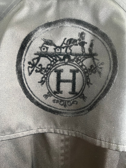 Trenchcoat, Hermès, schwarz