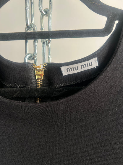 Kleid, Miu Miu, schwarz