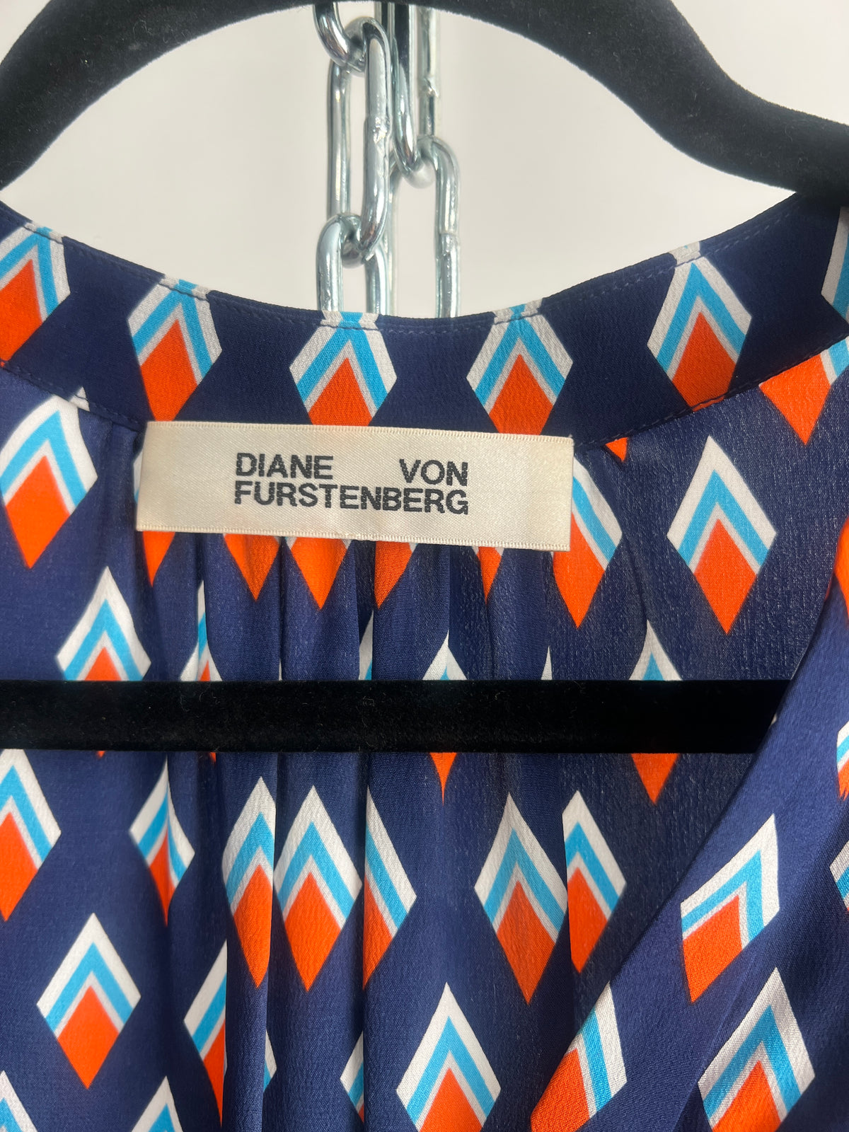 Tunikakleid, Diane von Fürstenberg, orange