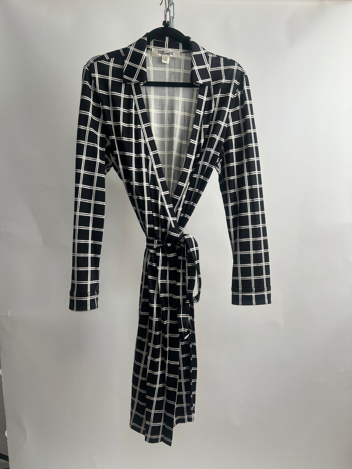Wickelkleid, Diane von Fürstenberg, schwarz