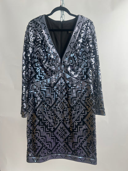 Kleid, Tadashi Shoji, schwarz