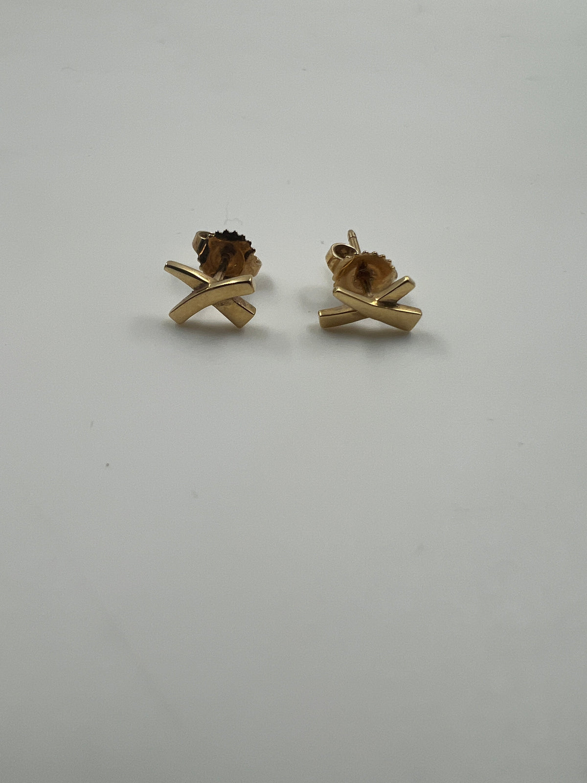 Kreuz-Ohrstecker, Tiffany & Co. x Paloma Picasso, gold