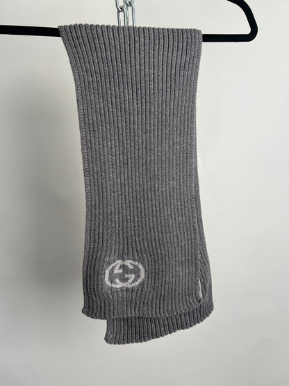Schal, Gucci, grau
