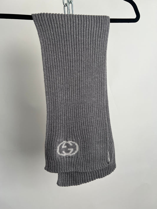 Schal, Gucci, grau