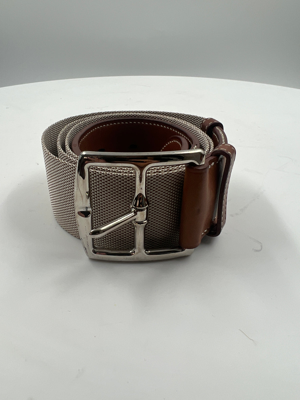 Gürtel, Hermès, braun/beige