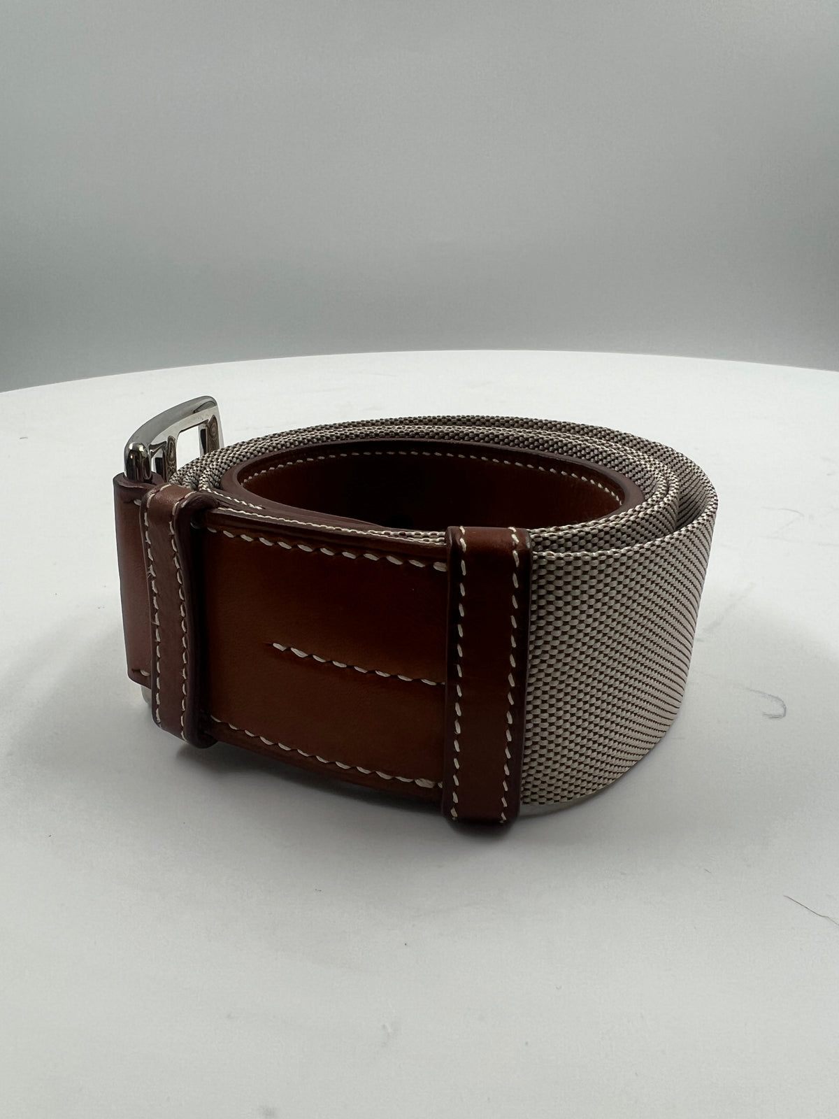 Gürtel, Hermès, braun/beige
