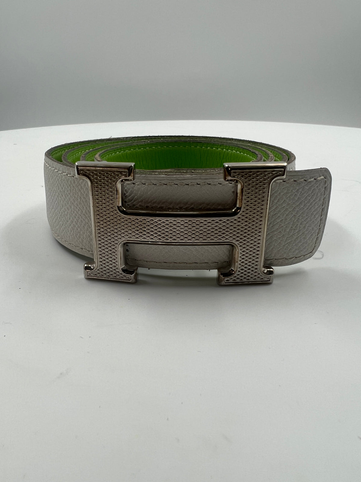 Gürtel, Hermès, weiss