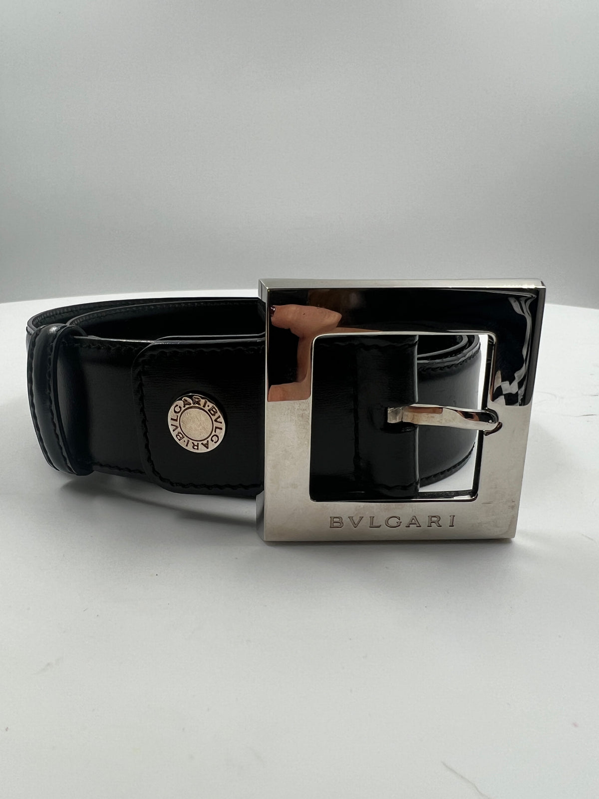 Gürtel, Bulgari, schwarz