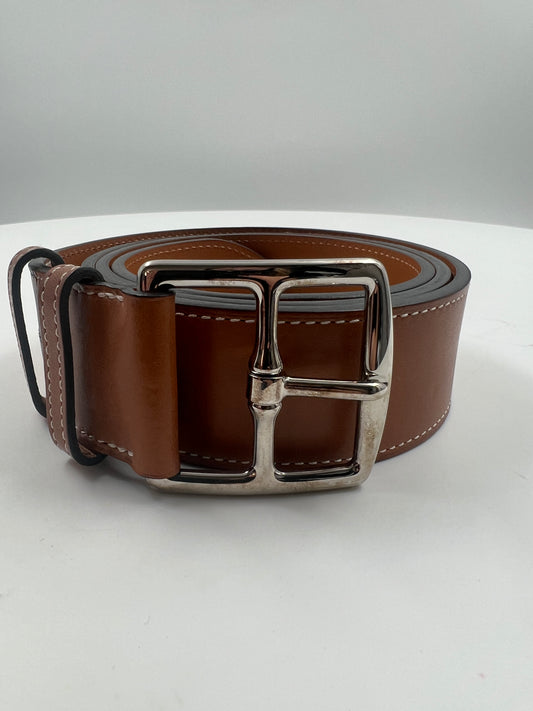 Gürtel, Hermès Etriviere, cognac